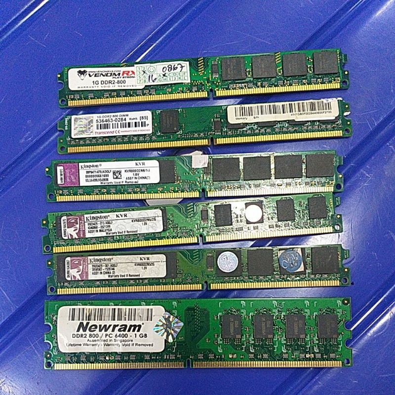 Memory RAM DDR2 2 GB Untuk PC