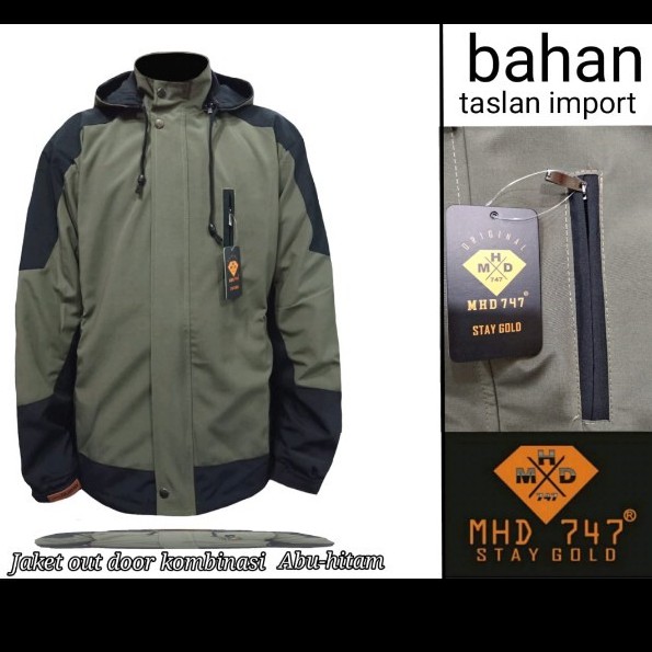 GROSIR JAKET ANTI AIR PRIA OUTDOOR GUNUNG MERK LOKAL WATERPROOF