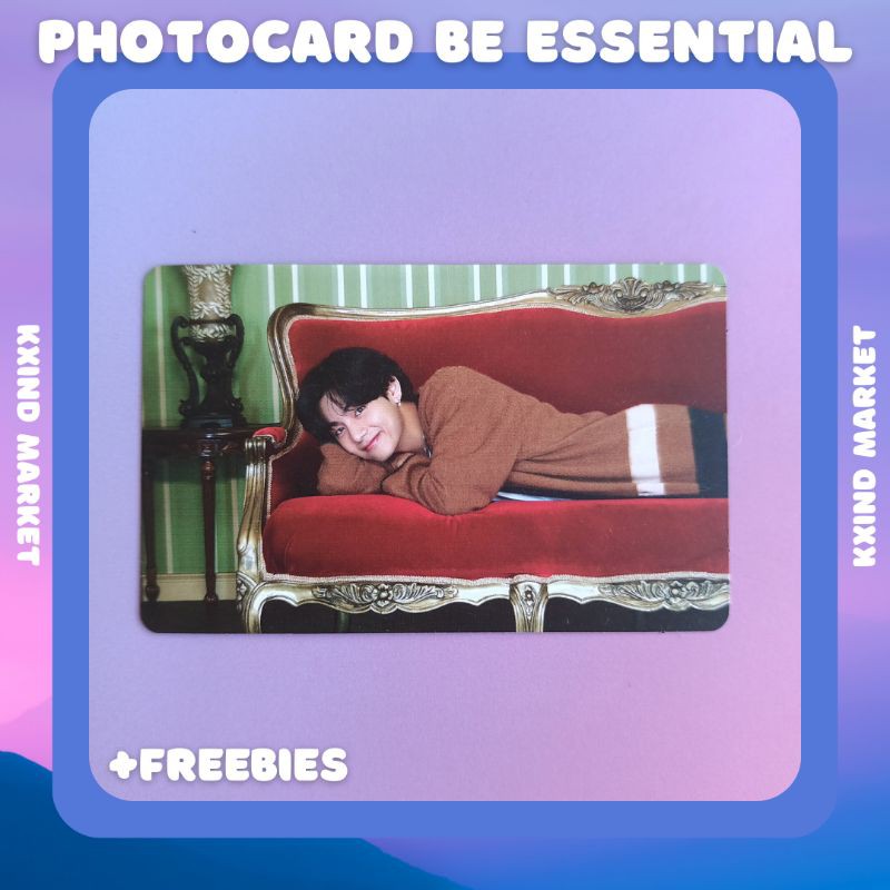 Photocard Taehyung Album Be Essential BTS / PC v BTS / PC kth / PC Tae / album only bts