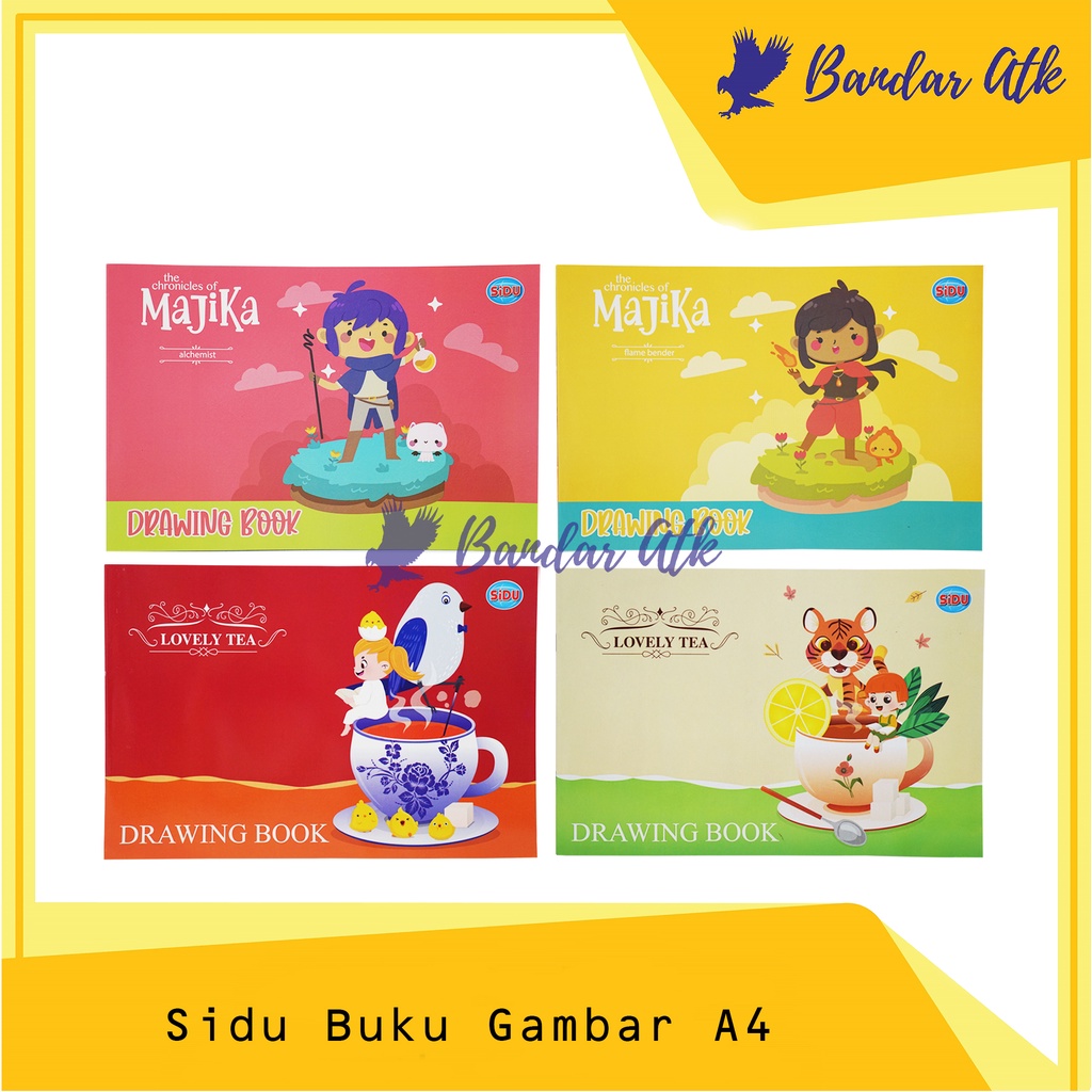 

SIDU Drawing Book A4 Buku Gambar Sketsa isi 10 Lembar [1 PCS]