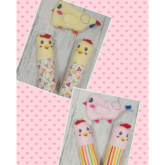 Set Bantal Bayi Karakter Ayam