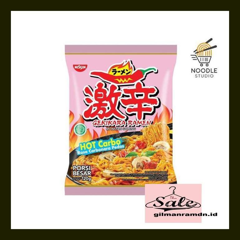 

S40Cgils Nissin - Gekikara Carbonara Pedas Hot Carbo Fls40Ggs