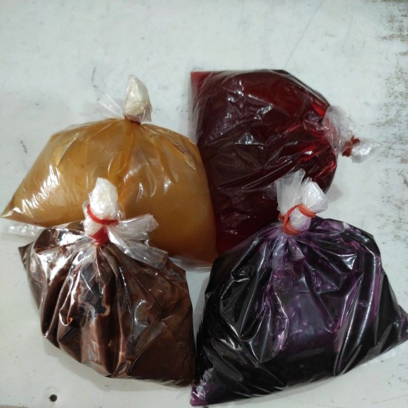 

selai coklat, stobery, blueberry, srikaya (repack)