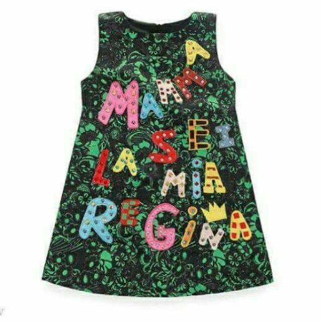 Dolce & Gabana Green Dress