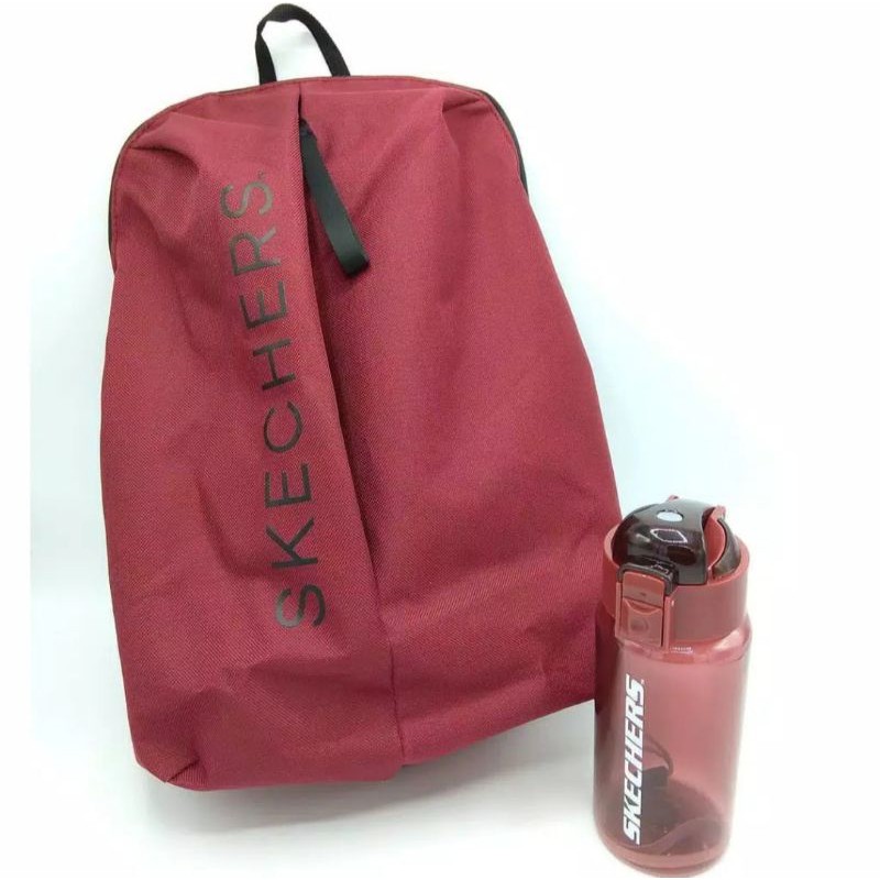 Bundling Tas Skechers dan Tumbler Skechers Original Sport Station