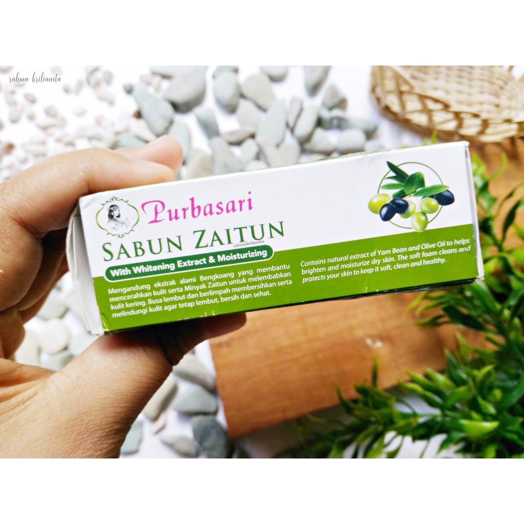 Purbasari Sabun Zaitun 90gr Sabun Zaitun Whitening Moisturising Sabun Wajah Purbasari Zaitun Shopee Indonesia