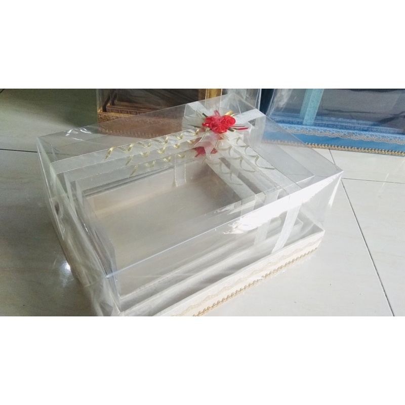 Parcel box mika dan hantaran 1 set isi 4pcs