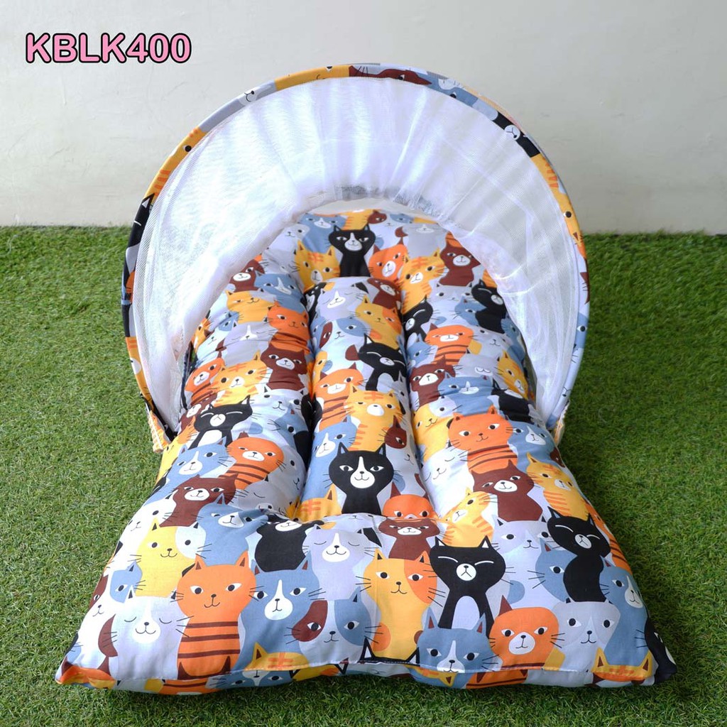 Kasur Bayi Kelambu eLHa Terlaris | Perlengkapan Tempat Tidur Bayi Baru Lahir Babyshop Kado Baby Gift