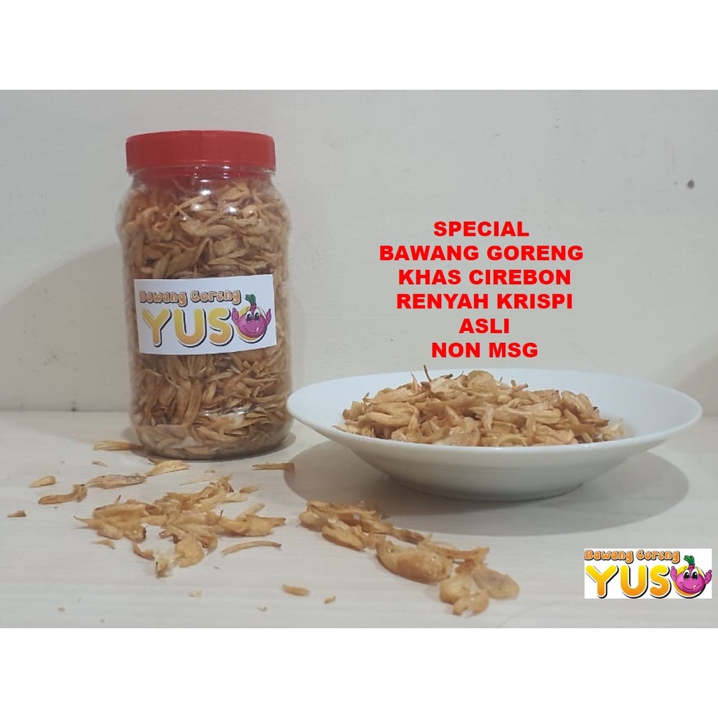

Special bawang goreng "Renyah Krispi" khas Cirebon