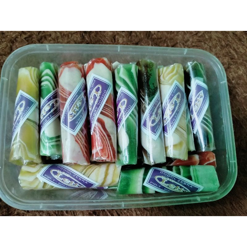 

dodol sebra (pelangi)1kg 22000