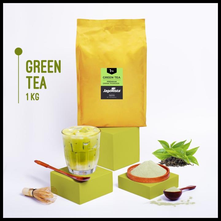 

1 Kg Jagorista - Green Tea - Premium Bubble Drink Powder