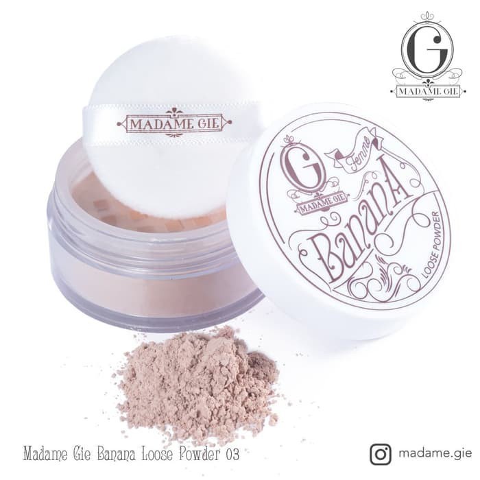 MADAME GIE BEDAK TABUR FEMME BANANA LOOSE POWDER [SWEETSPACE]