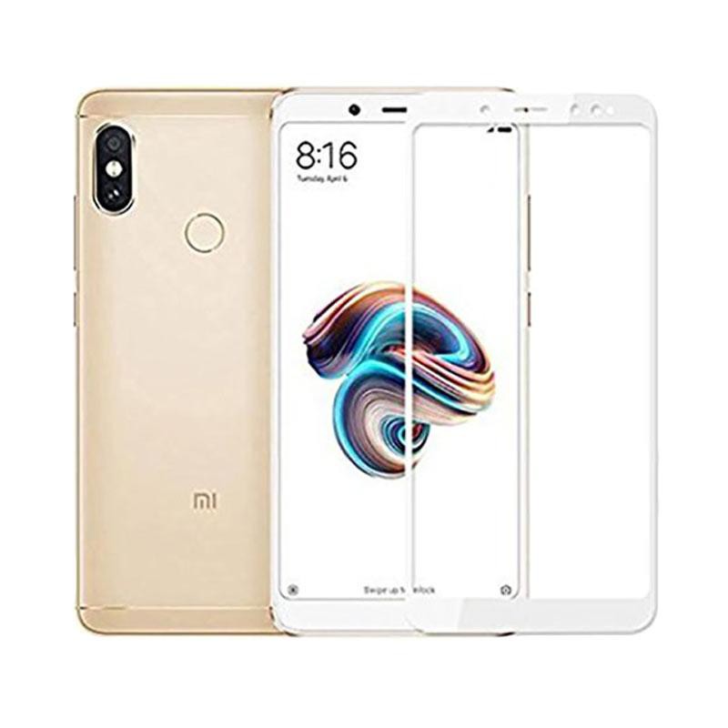 TEMPERED GLASS 5d full lem XIAOMI REDMI NOTE 5 NOTE 5 PRO hitam putih