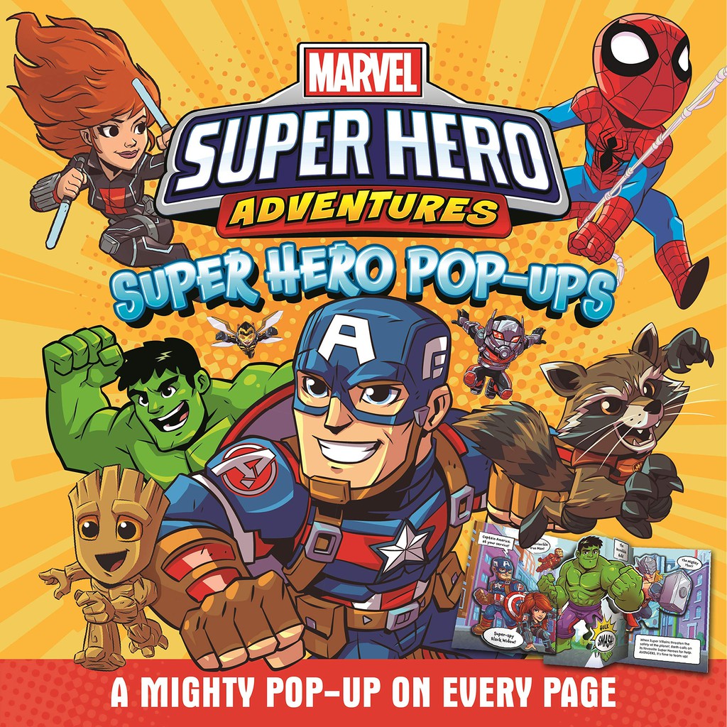 BBW BOOK /  BUKU ANAK / CASED POP-UP MARVEL: MARVEL SUPER HERO ADVENTURES: SUPER HERO POP-UPS