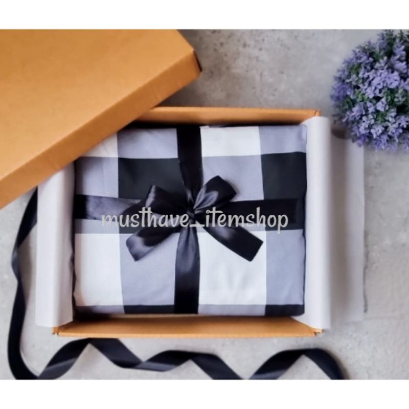 hampers kado gift wedding natal birthday sprei aesthetic korea free kartu ucapan