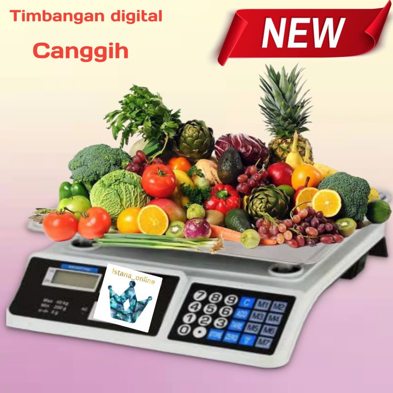 Timbangan Buah Digital 40kg GSE / Digital Scale