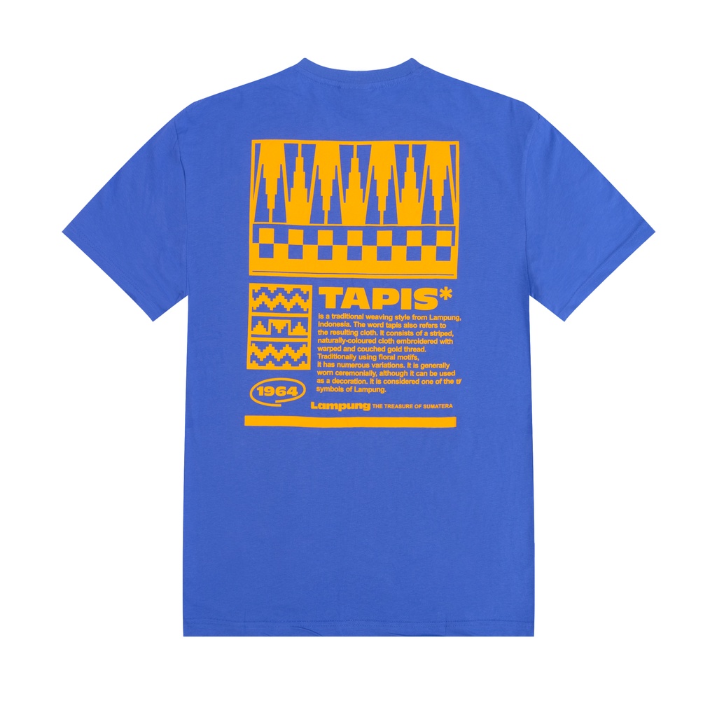 Kaway T-shirt Kaos WEAVING BLUE