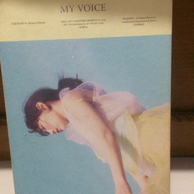 ALBUM TAEYEON MY VOICE