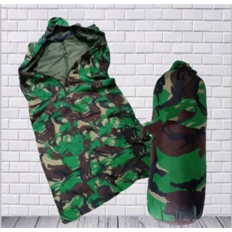 SLEPING BAG LORENG TNI | TEMPAT TIDUR | SLEPING BAG MODEL TNI