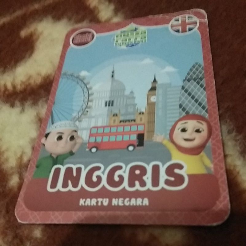 Kartu choki choki nussa rara (inggris)