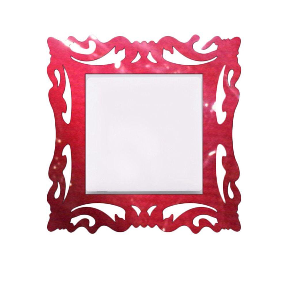 [Elegan] Stiker Saklar Removable Square Socket Frame Mirror Surface Penutup Pelindung Saklar Akrilik