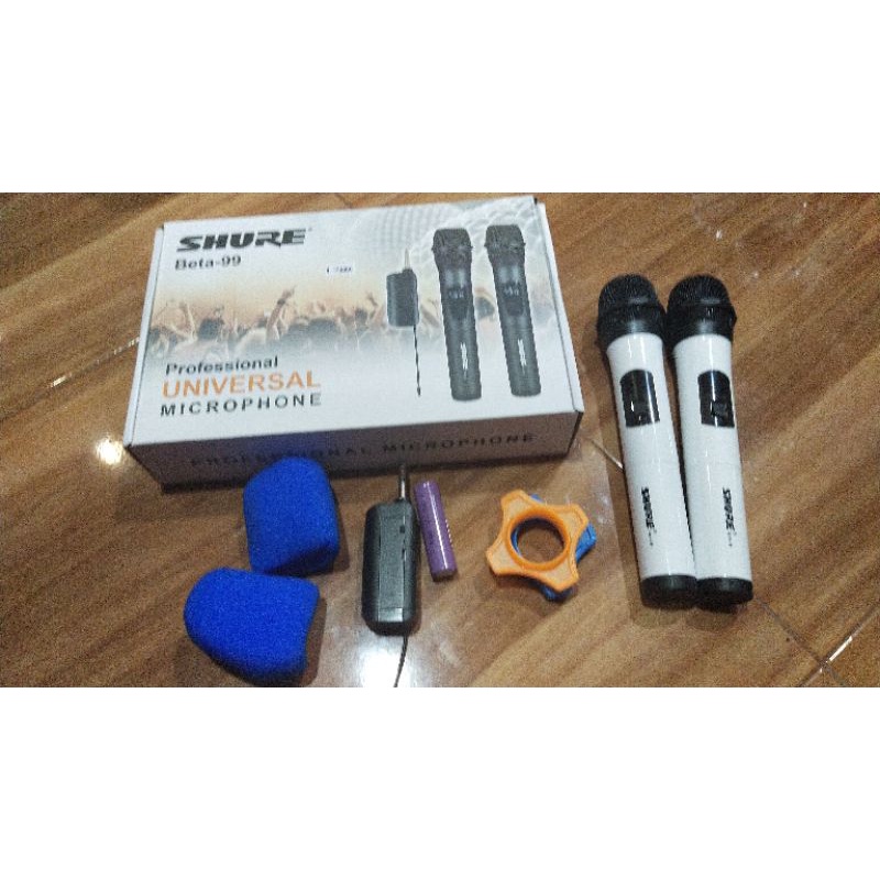 mic wireless shure beta99