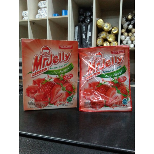 

MrJelly Serbuk Jelly Strawberry 15gr