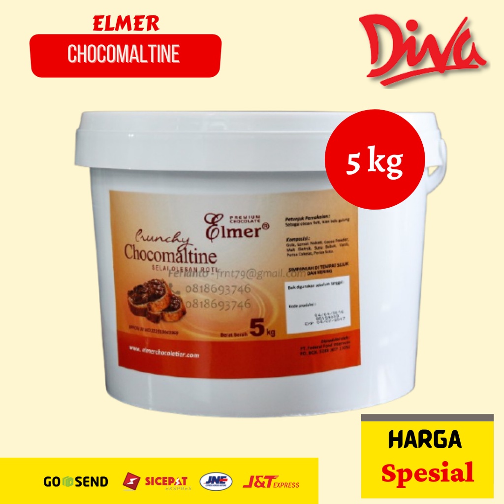 

[5kg] Elmer Chocomaltine 1 Pail