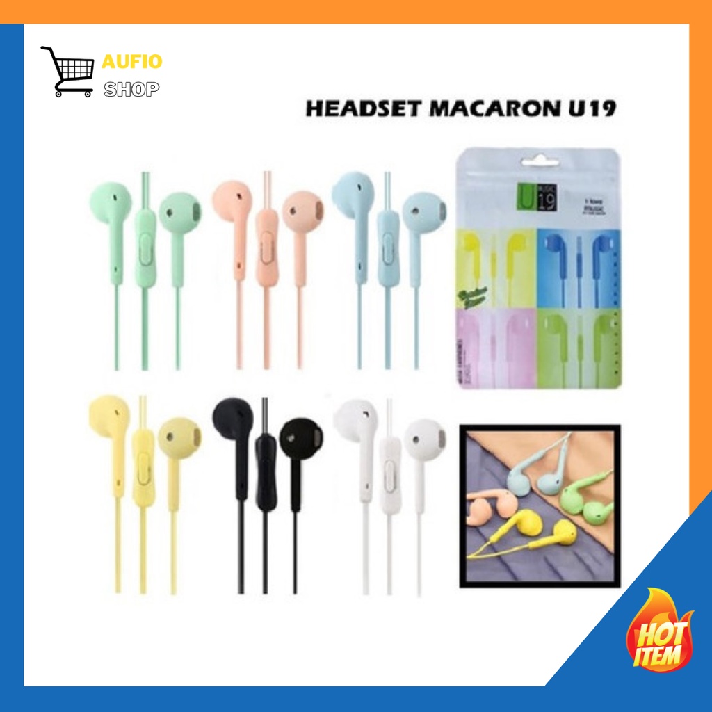 Headset / Handsfree  U19/U30 Macaron