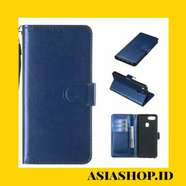 Case Flip cover Premiun Leather Magnetic wallet case Samsung A20S A31 A51 A80 A71 S20