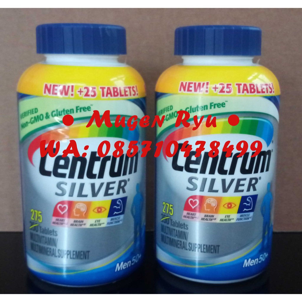 Centrum Silver Men 50+ (275 Tablets)