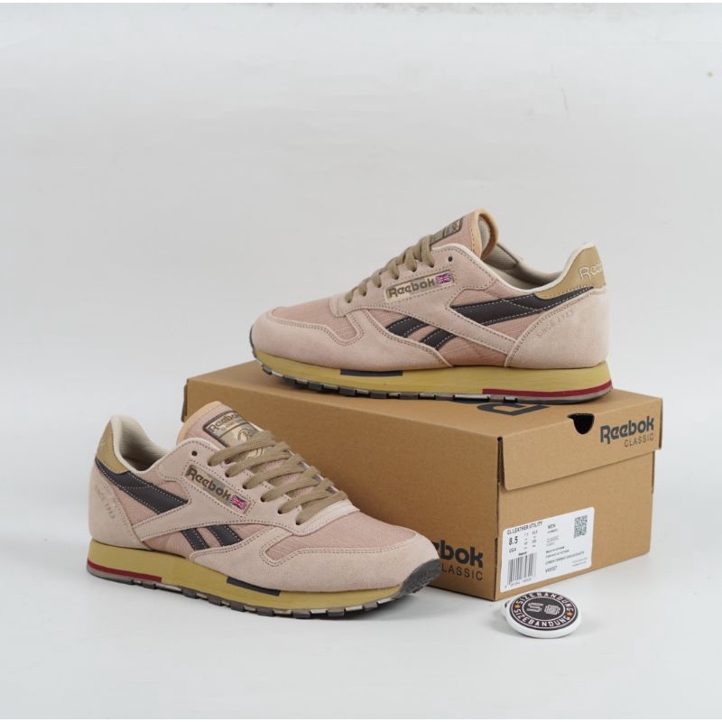 Sepatu Reebok Classic Leather Utility Brown
