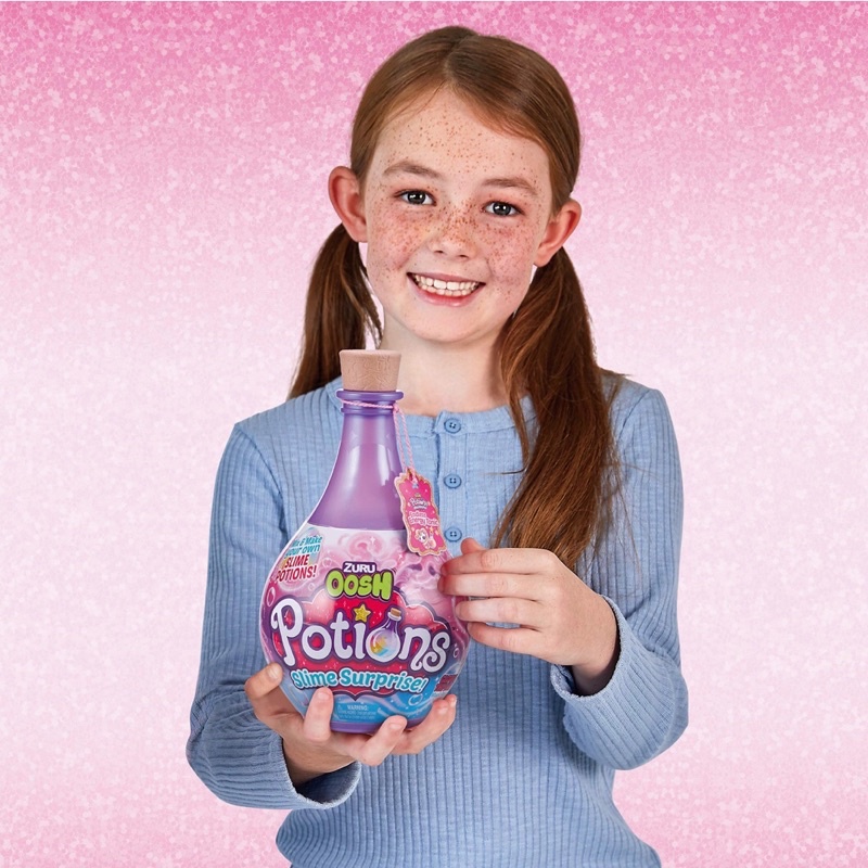 Oosh Slime Potions Lab Surprise DIY Slime Kit Purple - Discover Magical Fluffy Putty Slime Recipes