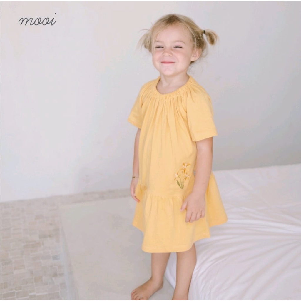 Mooi Dress Anak Perempuan Sabrina Dress Daily Wear Anak CBKS