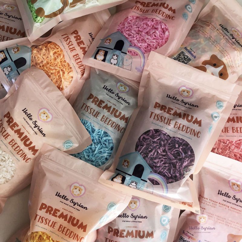 Premium Tissue Bedding / Alas Kandang Hamster-1
