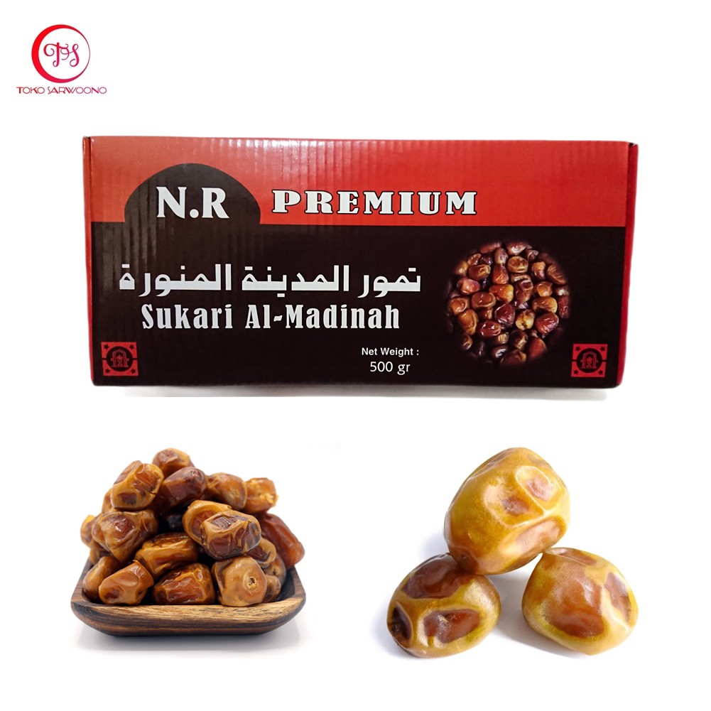 Kurma Sukari 500 gr - Sukkari Al Qassim Dates