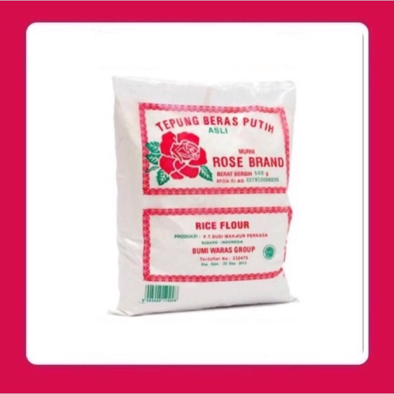 

Tepung Beras Rose Brand 500g