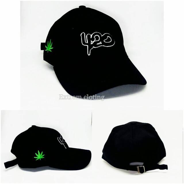 [COD]Topi distro pria/Topi Snapback Bordir 420 Original New Model/Topi Distro Terlaris