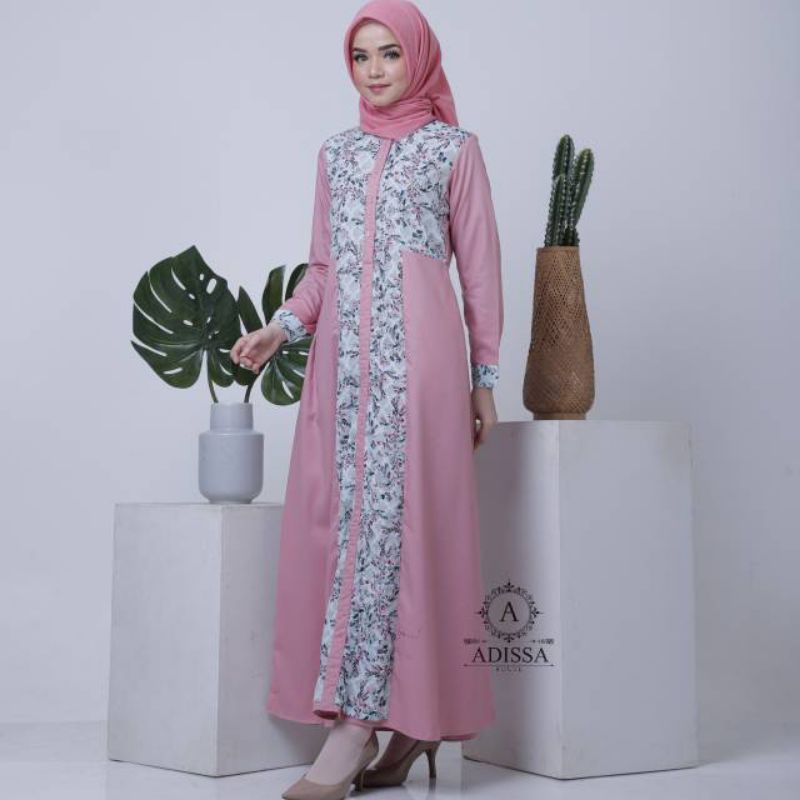 Andara Dress by Adissa House Size S Warna Rose Pink