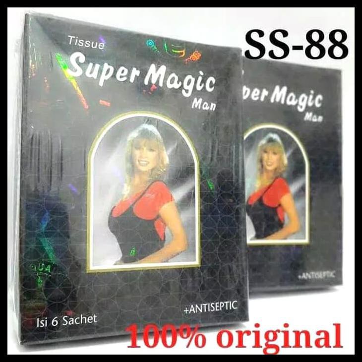 TISSUE - TISU SUPER MAGIC MAN KODE 1461