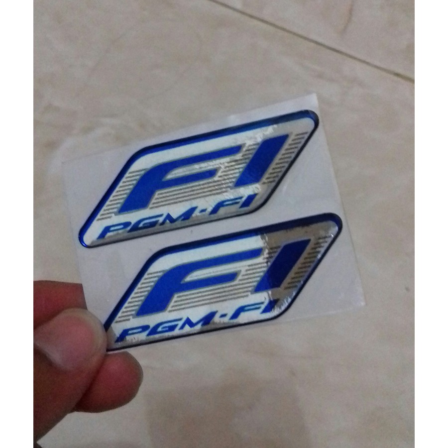 

Stiker timbul PGM F1 Biru isi 2 pcs