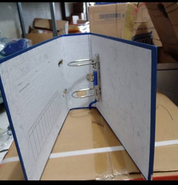 

HJK ORDNER BINDEX BAMBI 1/2 FOLIO ECOLOGY BLUE CYBER / ORGANIZER