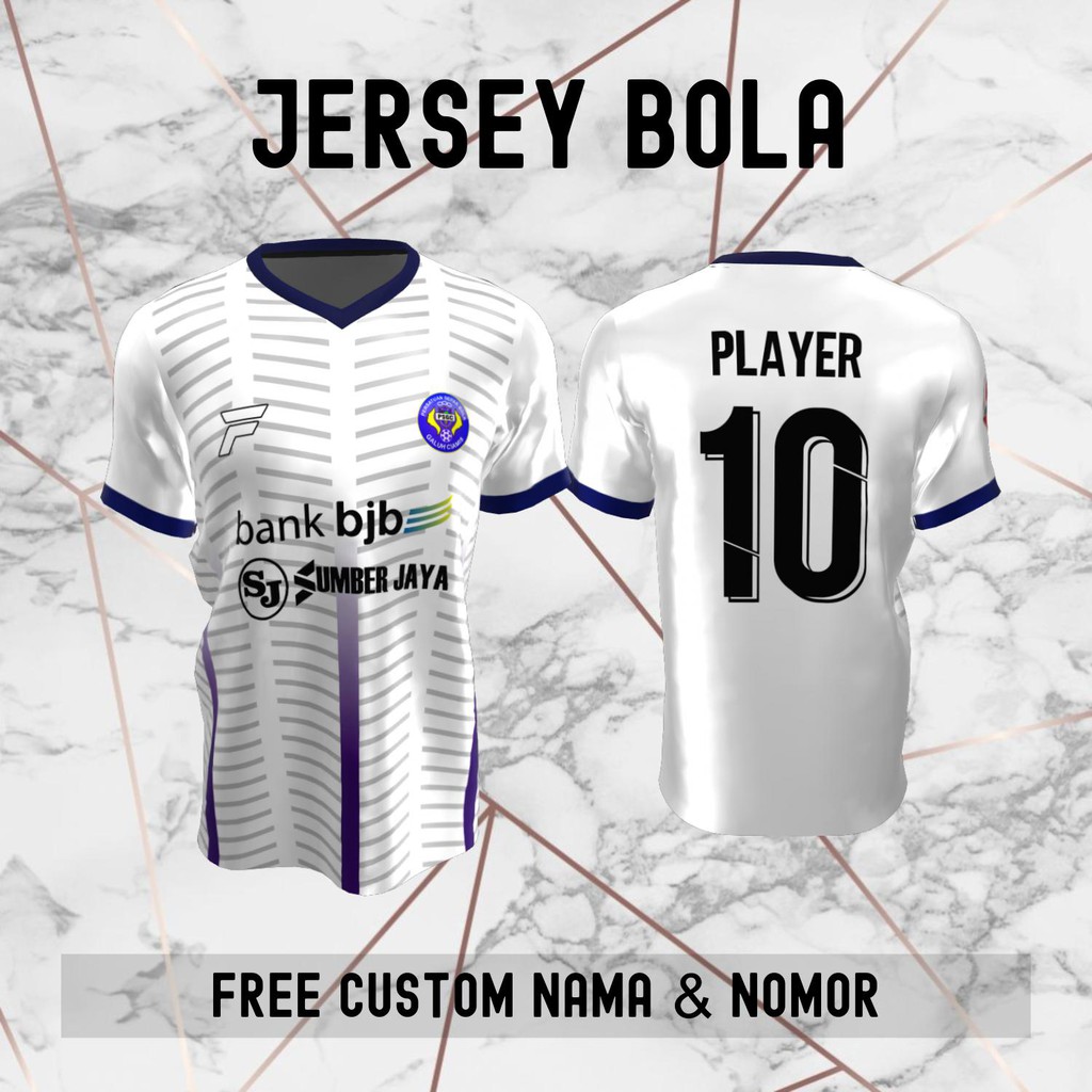 Jersey PSGC Ciamis Klub Bola Baju Kaos Custom Nama dan Nomor Punggung - 610