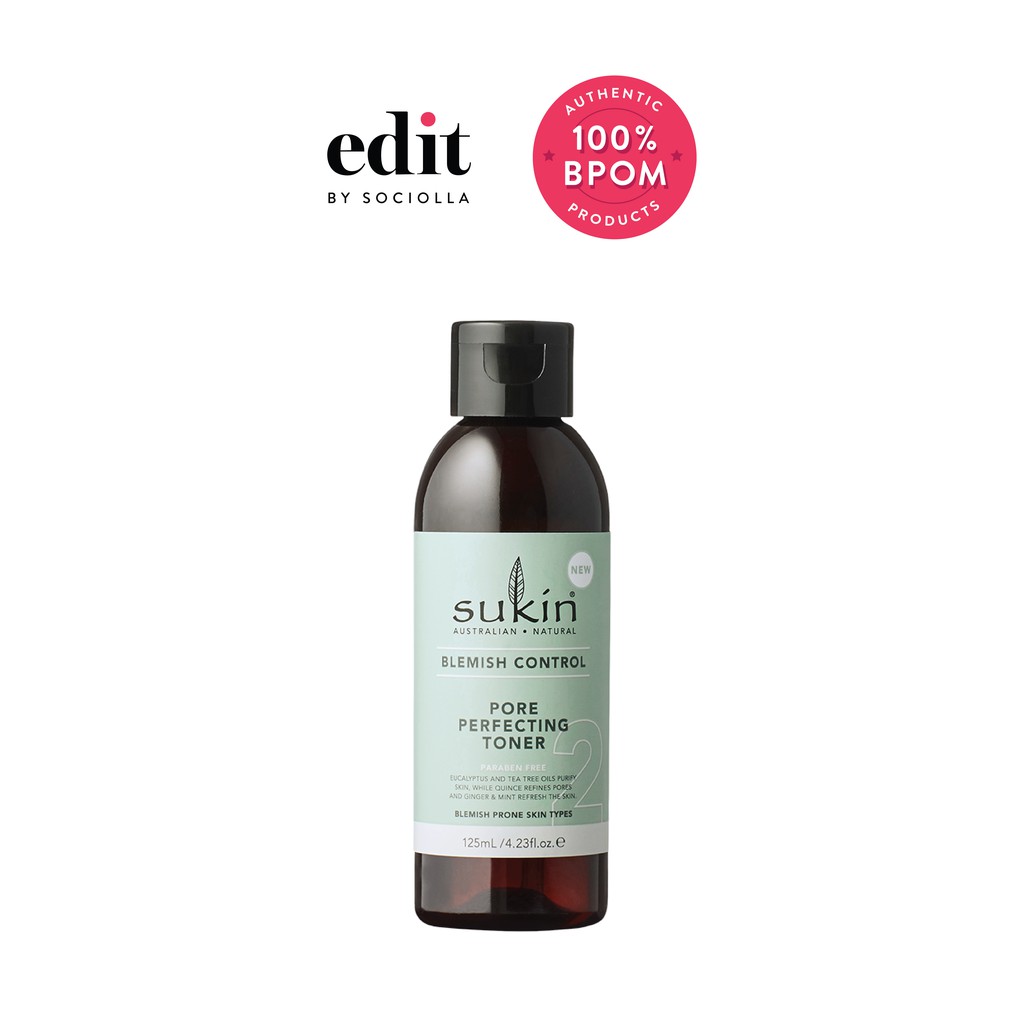

Sukin Blemish Control Pore Perfecting Toner, Size - 125 ml, Edit by Sociolla