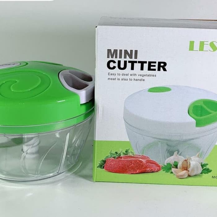 MINI CUTTER MIXER TANGAN - BLENDER TANGAN MANUAL - PEMOTONG BUMBU  LS_201