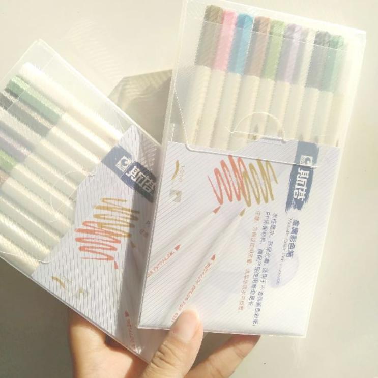 

Paling Laris!! ORI Sta Metallic Brush Pen Soft Tip MINIMAL BELI 2