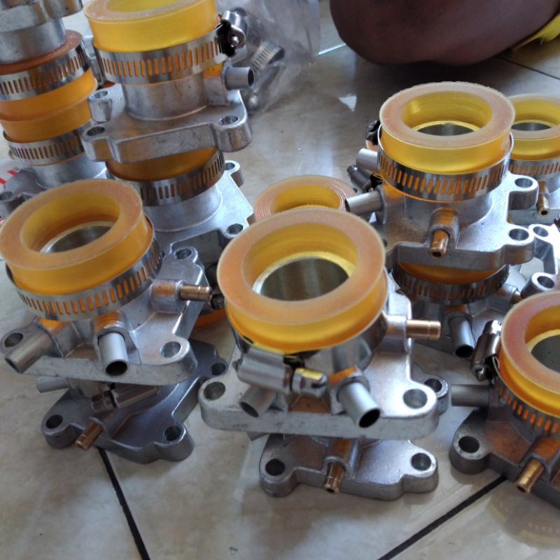 Manipol manipul manifold SATRIA 2TAK PE 24 26 28 30 32 34 35 INTAKE MANIPOL INTEK KARBU TEFLON SATRIA 2 TAK MANIFOLD INTAKE UKURAN PE 24 26 28 30 32 34 35
