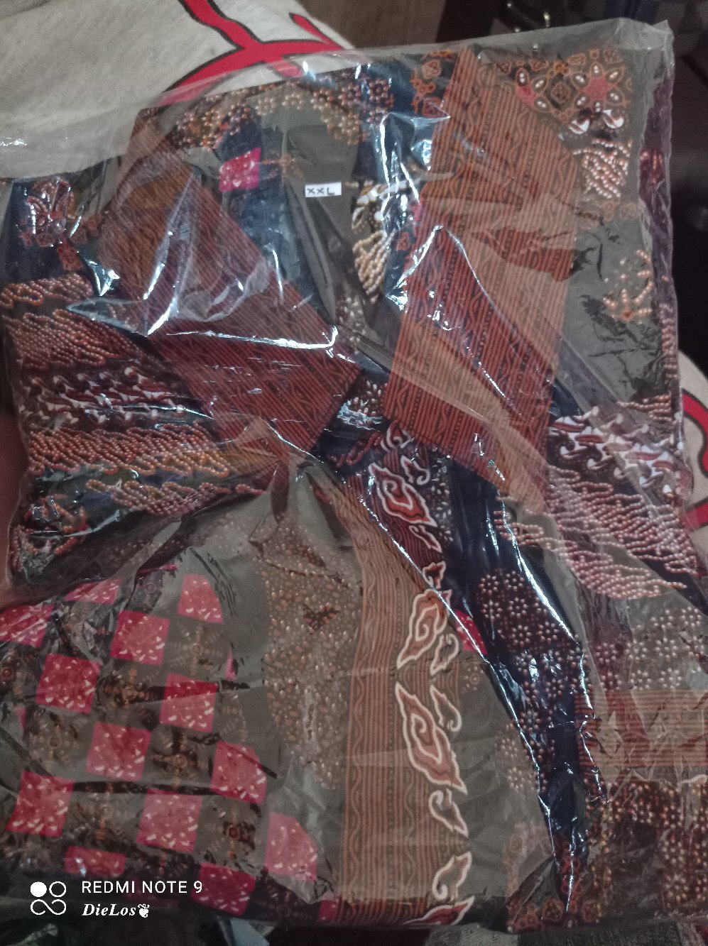 Kemeja Batik Pria Lengan Panjang Size M L Xl Xxl Bswart Batik Hrb026 Kenongo Hem Panjang Padi