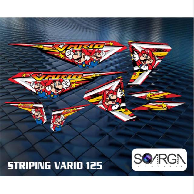 STRIPING VARIO 125 CUSTOM
