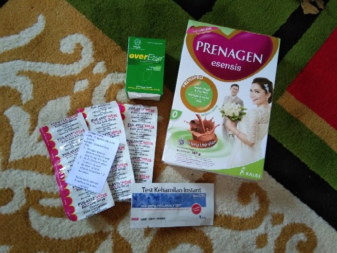 Paket Nutrisi Promil 1 Prenagen Folavit Ever E Program Hamil Kehamilan Shopee Indonesia